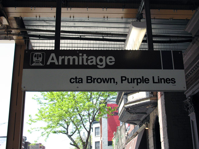 Armitage entrance sign