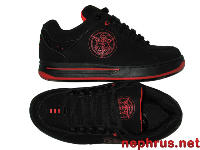 Fullmetal Alchemist Skate Shoes