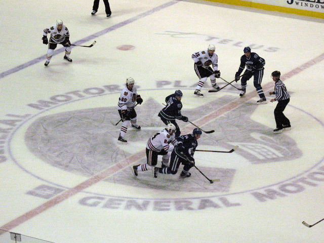 Vancouver Canucks vs Chicago Blackhawks