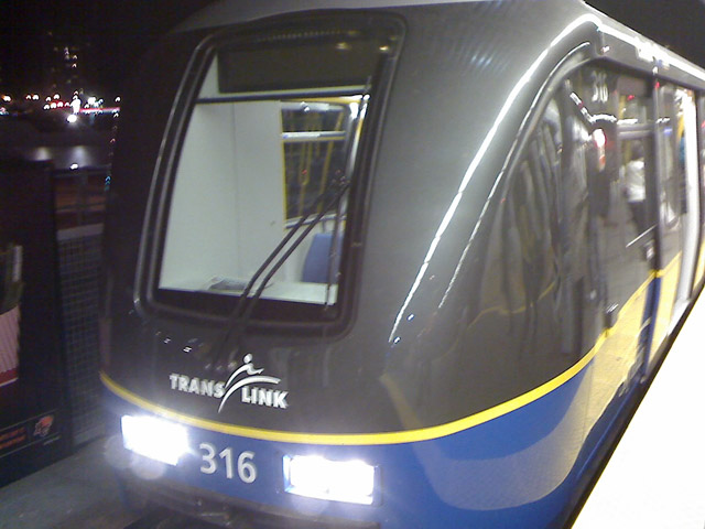 SkyTrain at Lougheed Town Centre