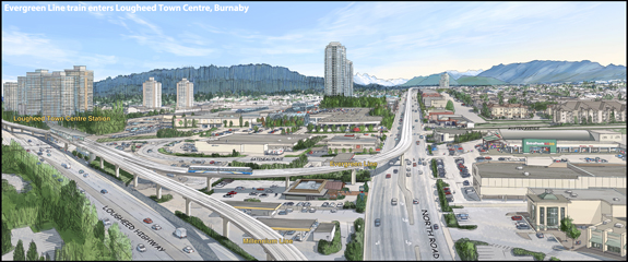 Lougheed Town Centre Station