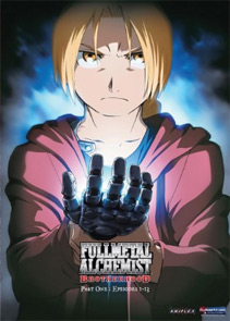 Fullmetal Alchemist: Brotherhood Part 1 DVD Fullmetal Alchemist: Brotherhood Part 1