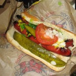 Chicago-style hot dog from Gold Coast Dogs