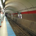 Jackson platform on the Red Line