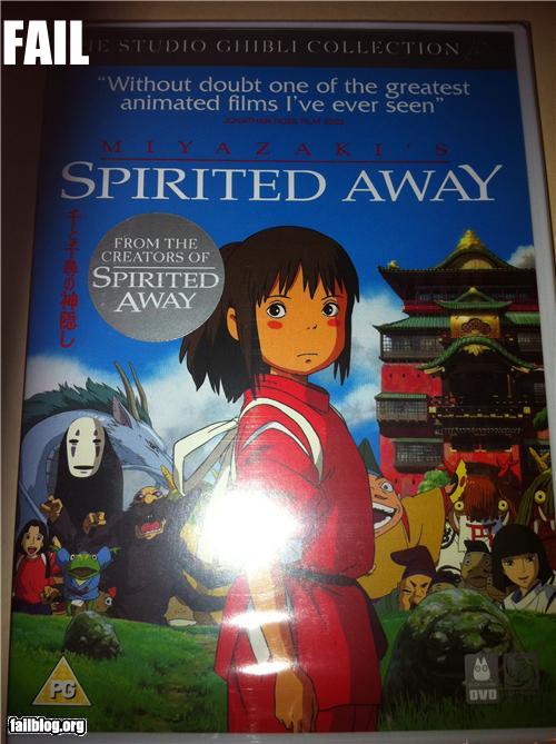 Spirited Away DVD cover