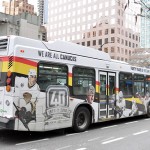 TransLink bus with Canucks wrap