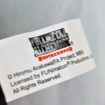 Fullmetal Alchemist body pillow - tag obverse