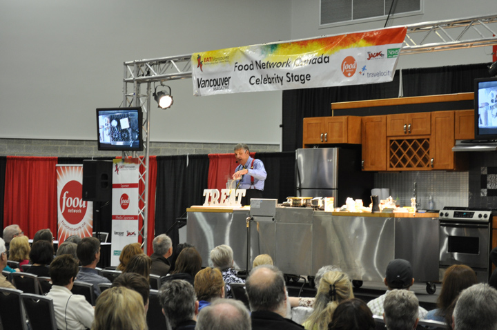 Graham Kerr does some cooking!