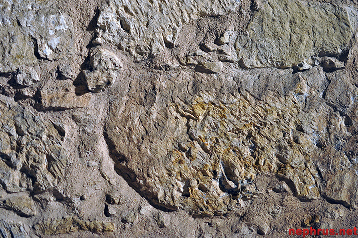 Limestone wall
