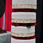 A decorated cake