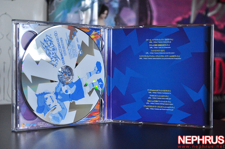Inazuma Eleven TV Animation Nekketsu Original Soundtrack! Vol.1 DVD