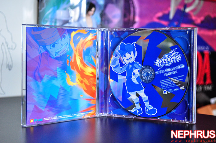 Inazuma Eleven TV Animation Nekketsu Original Soundtrack! Vol.1 inside