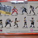 Squad 7 Mini Figures back