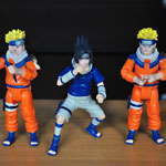 Naruto and Sasuke 3.5" figures