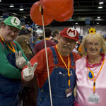 Luigi, Mario and Princess Toadstool