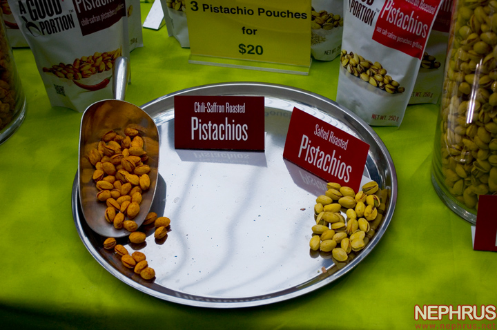 Roasted pistachios