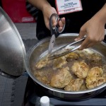 Chicken cooking