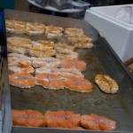 Salmon cooking