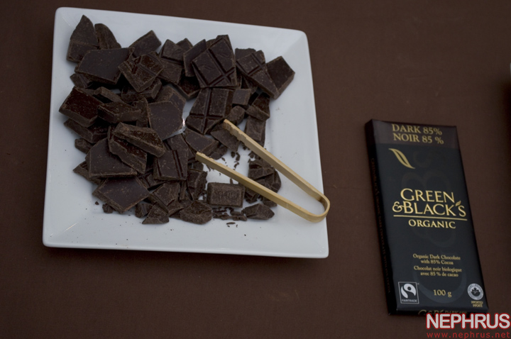 85% dark chocolate