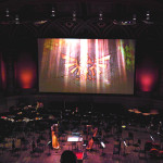 Orpheum stage before The Legend of Zelda: Symphony of the Goddesses Second Quest