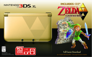 The Legend of Zelda: A Link Between Worlds Nintendo 3DS XL console