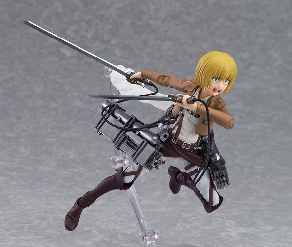 Armin Arlert leaps into action