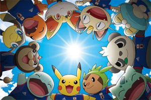 Pokemon mascots for the Japan National Football Team