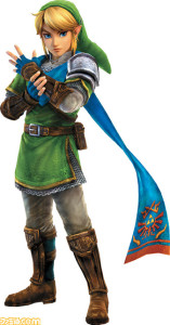 Character art for Link in Hyrule Warriors