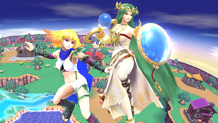 Palutena in Super Smash Bros. for Wii U.