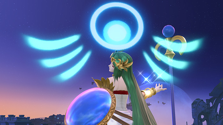 Palutena in Super Smash Bros. for Wii U.