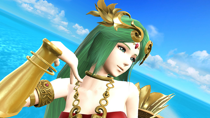 Palutena in Super Smash Bros. for Wii U.