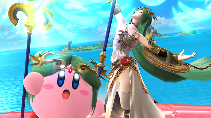 Kirby impersonates Paluntena