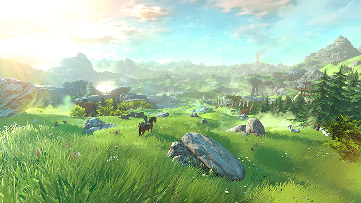 The new world for the Legend of Zelda