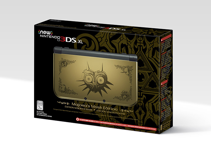 Majora's Mask New Nintendo 3DS XL box art