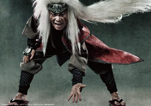 Jiraiya in Live Spectacle Naruto