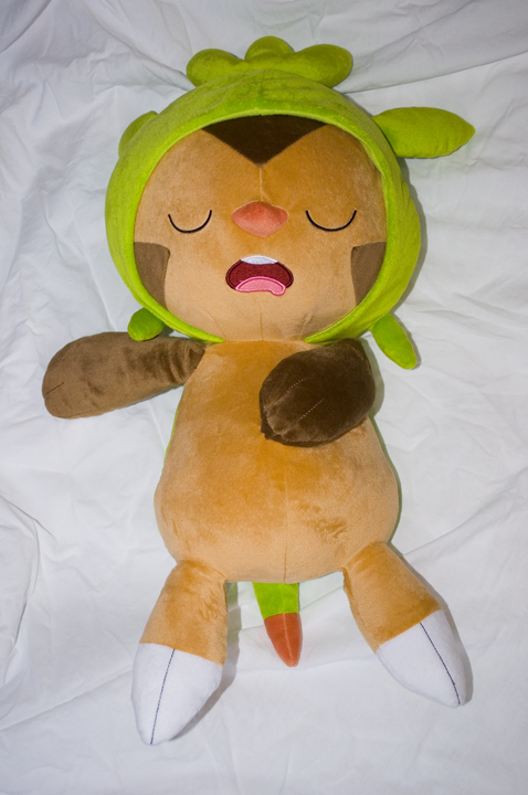 Sleeping Chespin front