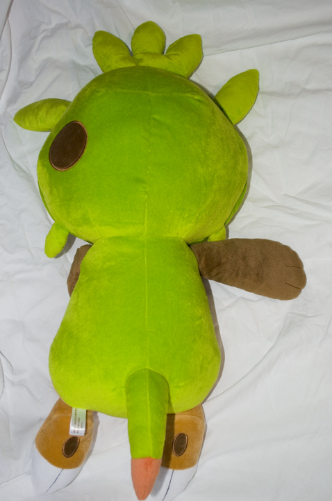 Sleeping Chespin back