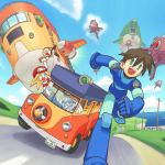 Mega Man Legends promo artwork