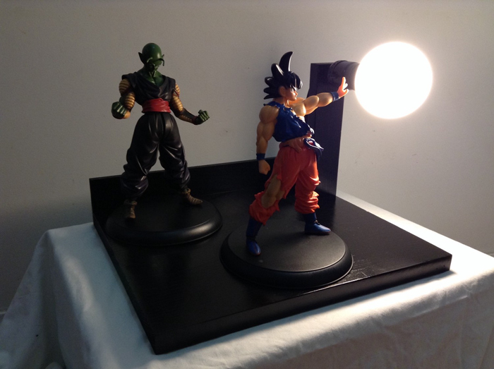 Piccolo and Goku lamp