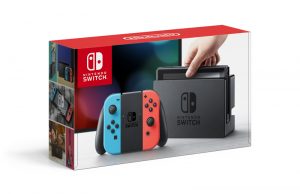 Official box art of the Nintendo Switch.