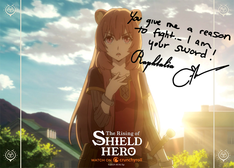 The Rising of the Shield Hero Postcard 1