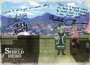 The Rising of the Shield Hero Postcard 2