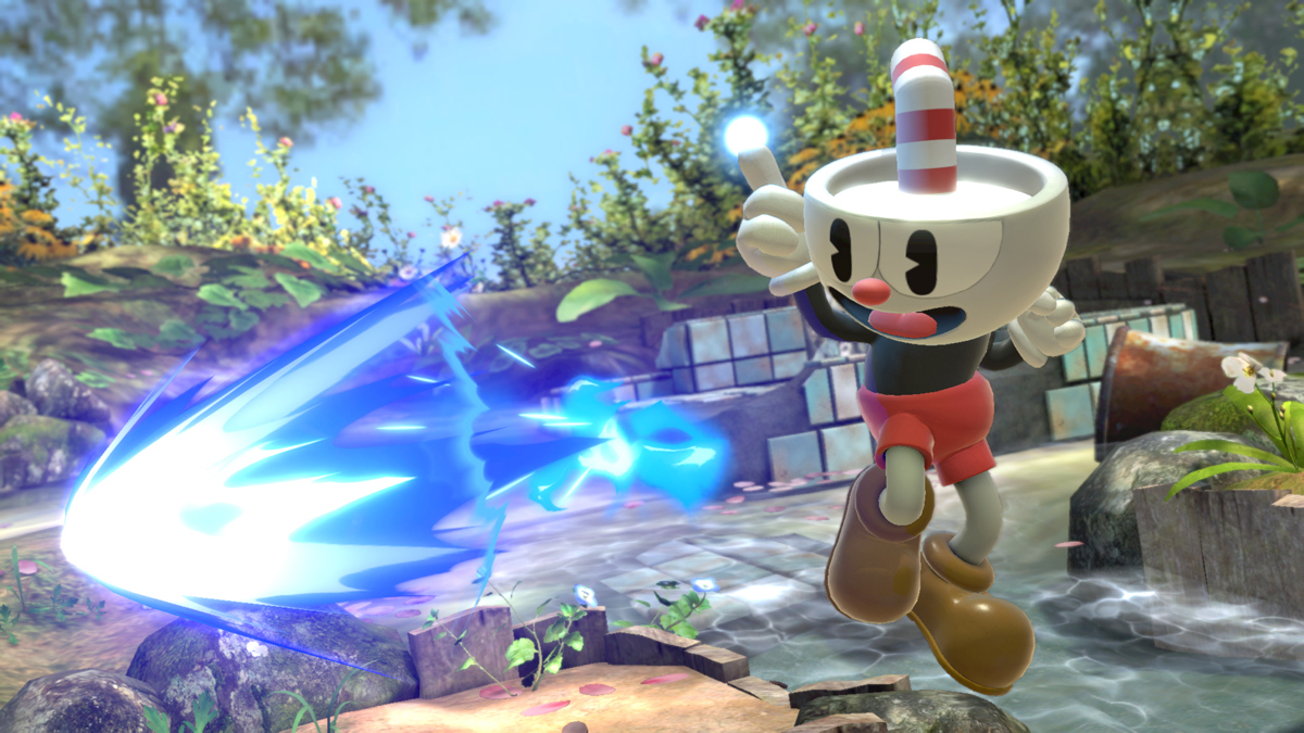 Super Smash Bros. Ultimate - Cuphead Mii Fighter