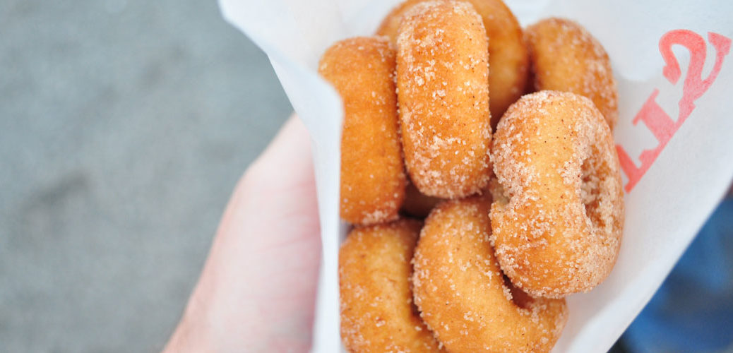 Mini donuts at the PNE