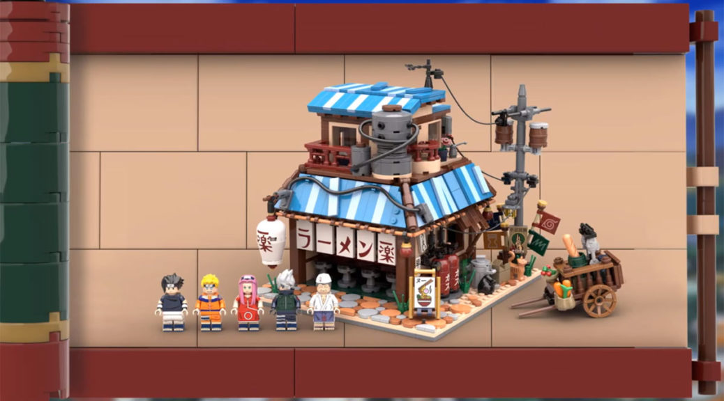 Lego Ichiraku Ramen model