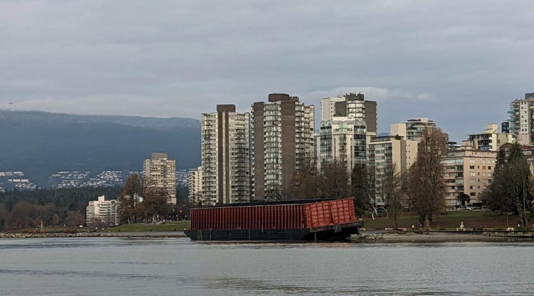 English Bay Barge