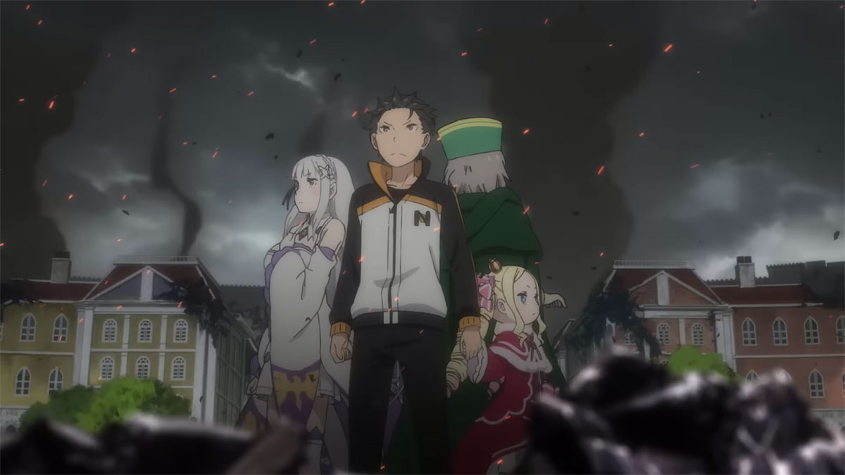 ReZero returns for a third season; new video and artwork revealed Neon Sakura