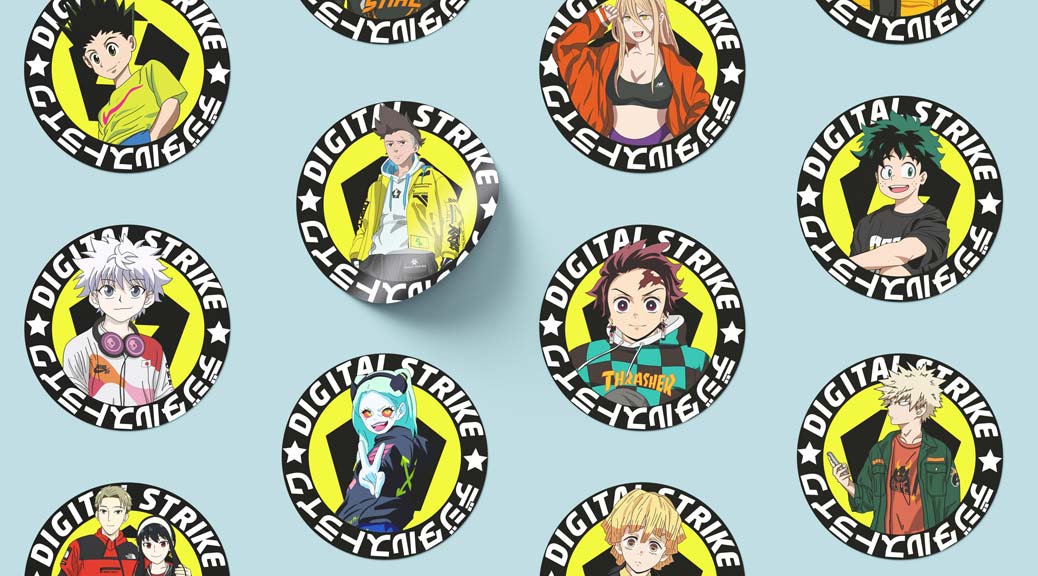 Digital Strike - Sticker Sample