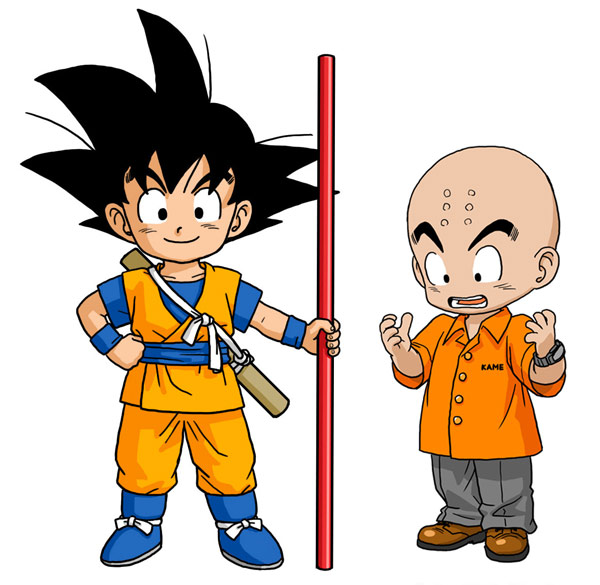 Dragon Ball DAIMA - Goku and Krillin