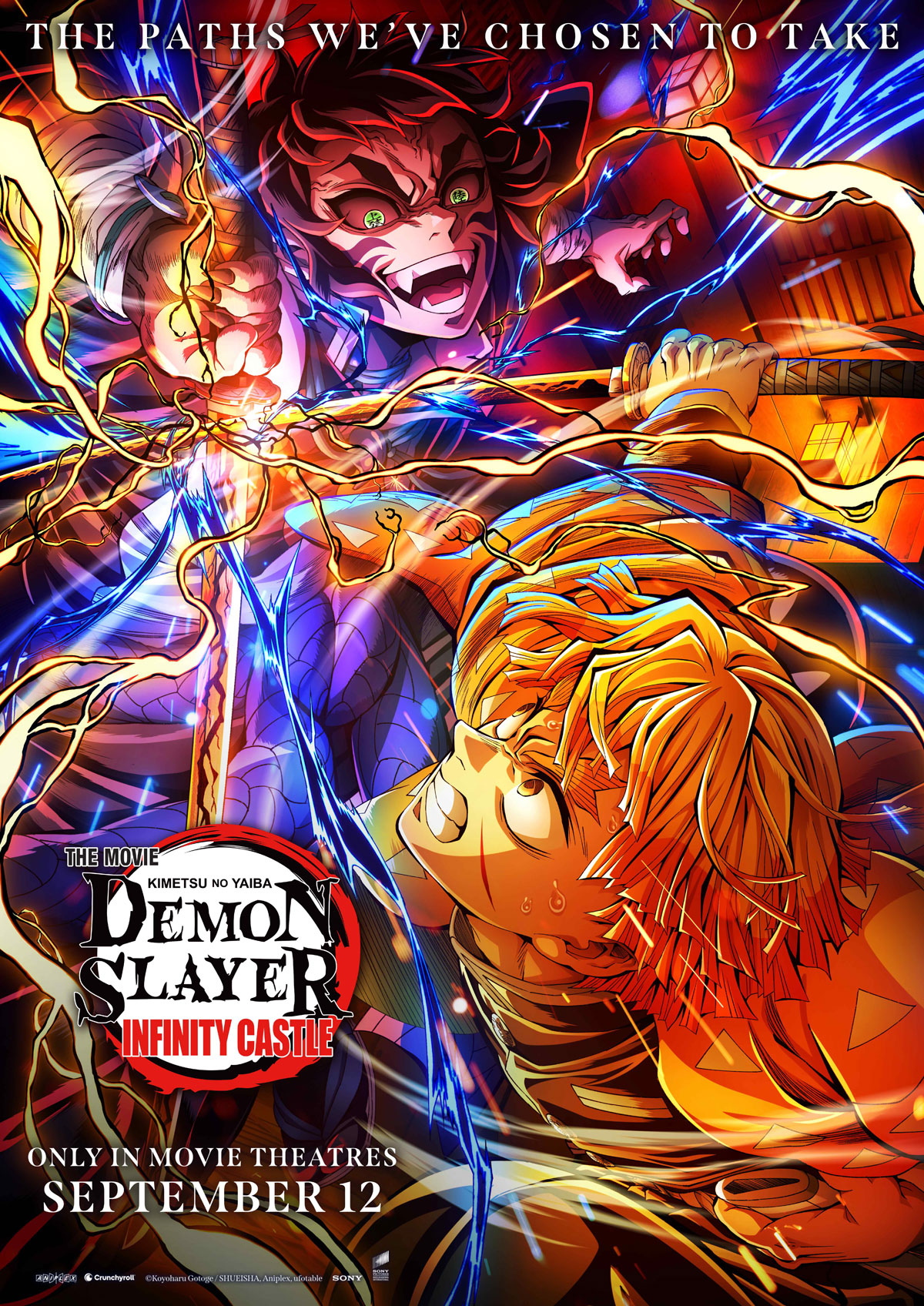 Demon Slayer: Kimetsu no Yaiba Infinity Castle - Zenitsu vs Kaigaku